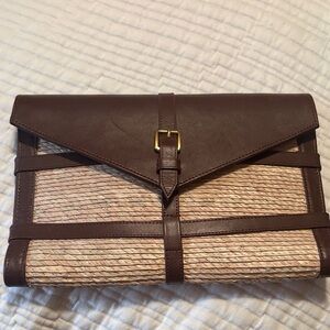 Altuzarra Watermill Raffia Envelope Clutch – NWOT